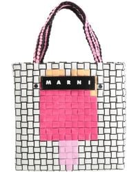 Marni - Handbag Textile Fibers - Lyst