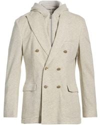 Eleventy - Light Blazer Cotton, Cashmere, Polyamide - Lyst