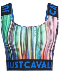 Just Cavalli - Top Polyamide, Elastane - Lyst