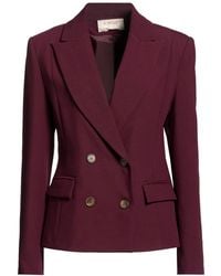 Kaos - Burgundy Blazer Polyester, Viscose, Elastane - Lyst