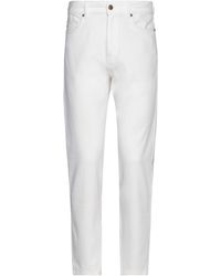 Agnona - Denim Trousers - Lyst