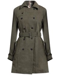 Novemb3r - Overcoat & Trench Coat - Lyst