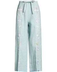 forte_forte - Pants Linen - Lyst