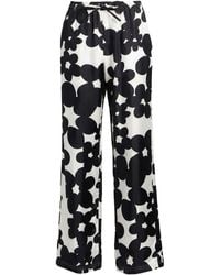Marni - Pants Silk - Lyst
