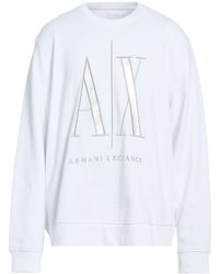 ARMANI EXCHANGE - Icon Period Sweatshirt Cotton - Lyst