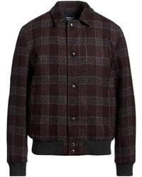 Fedeli - Burgundy Jacket Alpaca Wool, Wool, Nylon - Lyst