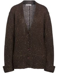 Manila Grace - Dark Cardigan Acrylic, Polyamide, Mohair Wool, Polyester - Lyst