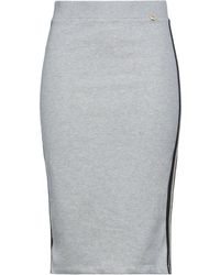 Blugirl Blumarine Midi Skirt - Gray