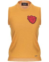 dsquared pullover orange