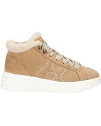 Hogan - Sand Sneakers Leather, Textile Fibers - Lyst