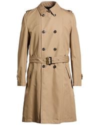 Herno - Rain Collection Overcoat & Trench Coat Cotton, Polyamide - Lyst