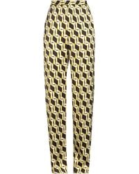 MSGM - Pants Viscose - Lyst
