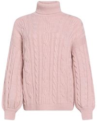 ViCOLO - Blush Turtleneck Acrylic, Wool, Viscose, Alpaca Wool - Lyst