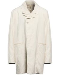 Transit - Overcoat & Trench Coat Cotton, Linen - Lyst