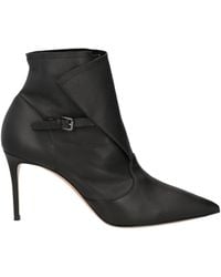 Casadei - Ankle Boots Leather - Lyst