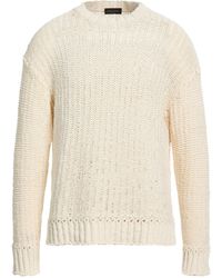 Roberto Collina - Ivory Sweater Cotton - Lyst