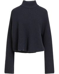 Alysi - Midnight Turtleneck Merino Wool - Lyst