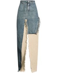 Rick Owens - Maxi Skirt Cotton - Lyst