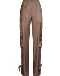 REVISE CONCEPT - Pants Polyester, Viscose, Elastane - Lyst