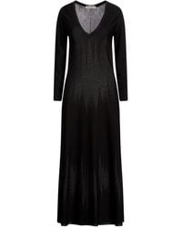 D.exterior - Maxi Dress Polyester, Wool, Polyamide, Metallic Polyester - Lyst
