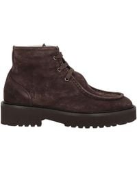 Doucal's - Philadelphia Dark Ankle Boots Calfskin - Lyst