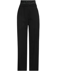 Calvin Klein - Pants Polyester, Wool, Elastane, Acetate, Viscose - Lyst