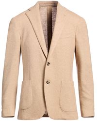 Lardini - Sand Blazer Alpaca Wool, Polyamide - Lyst