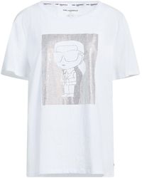 KARL LAGERFELD - T-Shirt - Lyst