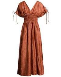 Alpha Studio - Midi Dress - Lyst