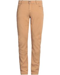 Imperial - Camel Pants Cotton, Polyester, Elastane - Lyst