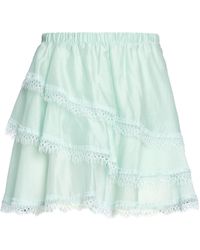 Soallure - Light Mini Skirt Lycra, Polyester - Lyst