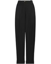 Ganni - Pants Viscose, Recycled Polyester, Elastane, Polyester - Lyst