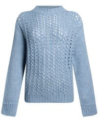 Dondup - Slate Sweater Alpaca Wool, Polyamide, Wool - Lyst