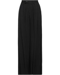 Amiri - High-Waisted Viscose Wide-Leg Pants - Lyst