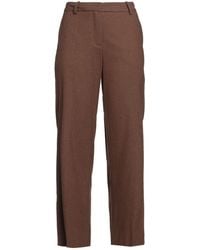 Alysi - Pants Viscose, Polyester, Wool, Elastane - Lyst