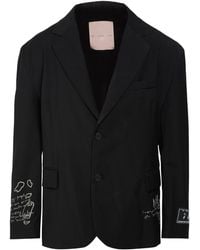 AN OTHER DATE - Blazer Polyester, Wool, Elastane - Lyst