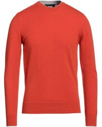 Alpha Studio - Mélange Geelong Wool Crewneck Sweater - Lyst