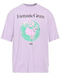 MSGM - T-shirt - Lyst