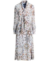 Marc Cain - Midi Dress Viscose - Lyst