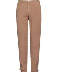 Boglioli - Camel Pants Linen - Lyst