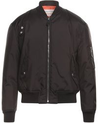 McQueen - Harness Bomber Jacket - Lyst