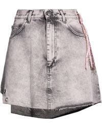 ViCOLO - Denim Skirt Cotton - Lyst