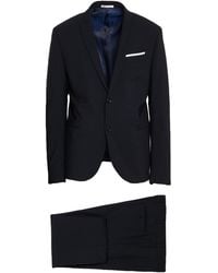 Daniele Alessandrini - Midnight Suit Wool, Elastane - Lyst