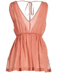 Fisico - Coral Top Ramie - Lyst