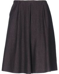 Harris Wharf London Jupe au genou - Violet