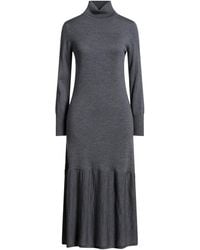 Drumohr - Midi Dress Merino Wool - Lyst