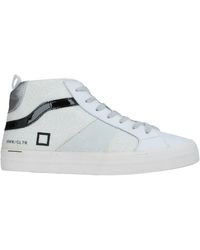 D.a.t.e. hi top sneakers donna hhpgpl pelle oro brandshop sneakers alte -  Stileo.it