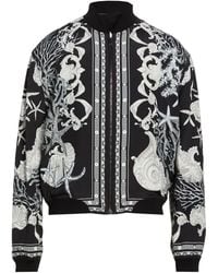 Versace - Jacket Viscose, Polyester, Cotton, Elastane, Polyamide - Lyst