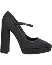 Moschino - Midnight Pumps Textile Fibers, Leather - Lyst