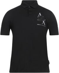 ARMANI EXCHANGE - Polo Shirt Cotton, Elastane - Lyst
